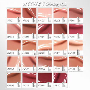 MAANGE Satin Non-Transfer Lipstick 16-Hour Wear 24 Shades  Luminous Satin Finish Full Coverage for Dark Lips Non-Sticky Waterproof & Smudge-Proof - 图片 6