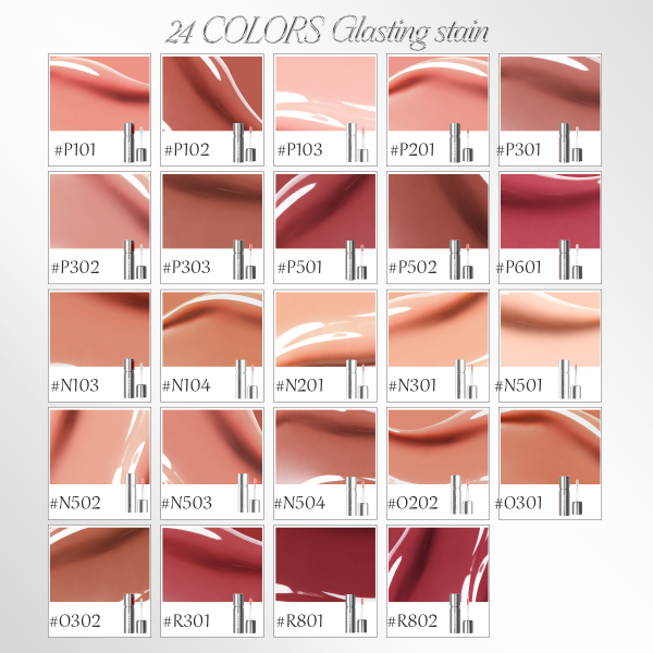 MAANGE Satin Non-Transfer Lipstick 16-Hour Wear 24 Shades  Luminous Satin Finish Full Coverage for Dark Lips Non-Sticky Waterproof & Smudge-Proof