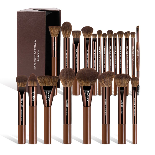 Professional Makeup Brushes Wholesale Customized Logo Professional Makeup Brush Set Facial Eyes Lips 21pcs Makeup Brush Set
