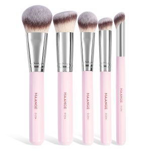 Ins Dual End Foundation Blush Beauty Loose Powder Eye Shadow Makeup Brush Set