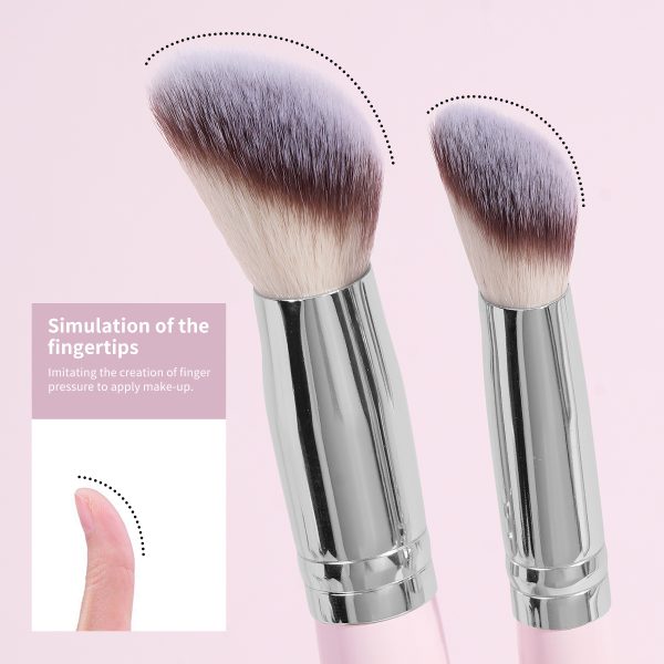 Ins Dual End Foundation Blush Beauty Loose Powder Eye Shadow Makeup Brush Set