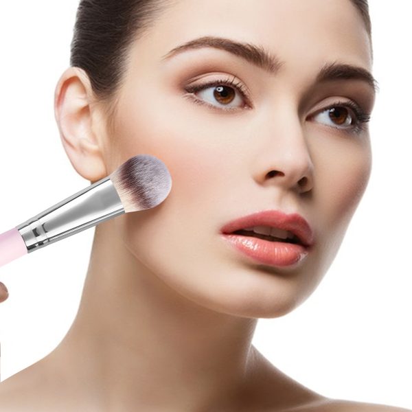 Ins Dual End Foundation Blush Beauty Loose Powder Eye Shadow Makeup Brush Set