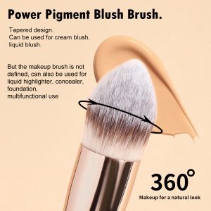 For AMAZON Maange Professional 4pcs Makeup Brush Natural Wholesale Makeup Brushes Set Makeup - 图片 3