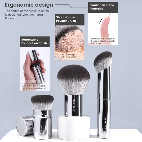 Hot Sale Cosmetics Brushes Set Private Label Synthetic Hair Luxury Professional 20PCS Foundation Cosmetic Makeup Brush Sets