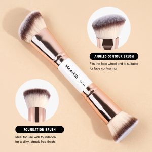 For AMAZON Maange Professional 4pcs Makeup Brush Natural Wholesale Makeup Brushes Set Makeup - 图片 6