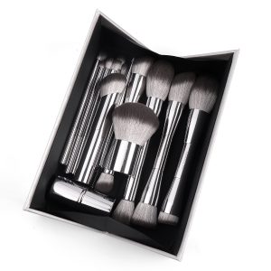 Hot Sale Cosmetics Brushes Set Private Label Synthetic Hair Luxury Professional 20PCS Foundation Cosmetic Makeup Brush Sets - 图片 3