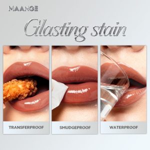 MAANGE Lip Gloss Satin Finish, Transfer-Proof, 16-Hour Wear, 24 Shades, Rich and Shine, Provides Deep Lip Coverage, Non-Drying - 图片 7