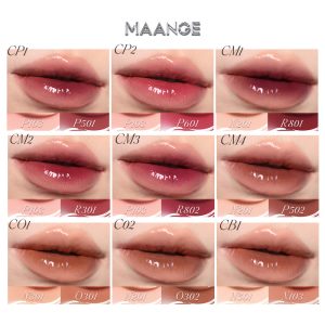 MAANGE Lip Gloss Satin Finish, Transfer-Proof, 16-Hour Wear, 24 Shades, Rich and Shine, Provides Deep Lip Coverage, Non-Drying - 图片 6