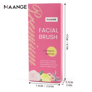 MAANGE Wholesale Eco-friendly Private Label pink Brushes Makeup Concealer Foundation Delicate Makeup Brush Set - 图片 7