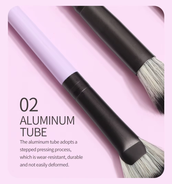 Maange Wholesale Eye Makeup Brush 12 Pcs Yellow Orange Purple Best Quality Professional Makeup Brush Set Kids