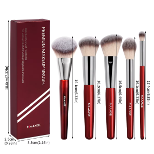 Professional Quality Multi-Purpose Synthetic Hair Makeup Brush Comfortable Soft High-Lightening Color Facial Makeup Brush Set