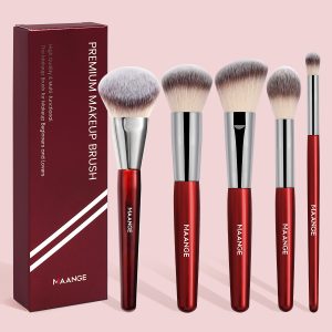 Professional Quality Multi-Purpose Synthetic Hair Makeup Brush Comfortable Soft High-Lightening Color Facial Makeup Brush Set - 图片 2