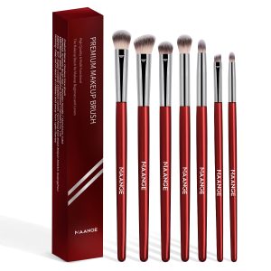 Professional 7pcs Makeup Brush Set Best Premium Luxury Makeup Brush Set Professional  7 Pcs Eyes Makeup Brush Set - 图片 2