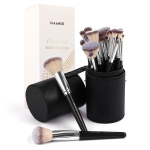 MAANGE High Quality Black  Makeup Brushes Professional Wholesale 30pcs Luxury Cosmetic Brush Sets Professional Makeup Brush Set - 图片 5