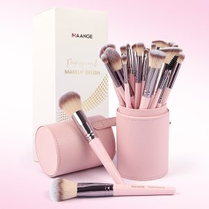 MAANGE New Arrival  30 Pcs Pink  Makeup Brushes Professional Wholesale Luxury Cosmetic Brush Sets Professional Makeup Brush Set - 图片 4