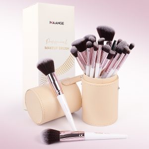 MAANGE Exclusive 25PCS Makeup Brush Set Custom Logo Innovative Makeup Brushes High-Density Professional Makeup Brush Set - 图片 3