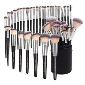 MAANGE High Quality Black  Makeup Brushes Professional Wholesale 30pcs Luxury Cosmetic Brush Sets Professional Makeup Brush Set