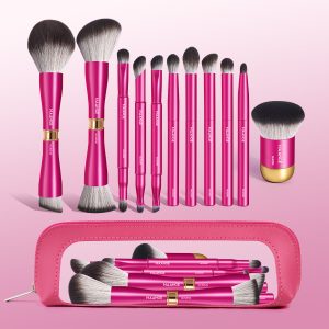 MAANGE 11pcs OEM Factory Professional Custom logo Makeup Brushes Private Label Professional Makeup Brush Kit - 图片 2