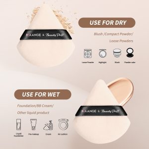 MAANGE Professional 10pcs Makeup Brush Set 7pcs Powder Puff Eyes Facial  Brush Soft Blush Brushes Eco Cosmetic Makeup Brush Set - 图片 8