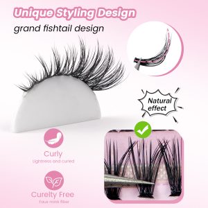 MAANGE Wholesale Facial Makeup Tools 2PCS Makeup Brush 5PC Powder Puff Foundation Palette False Eyelashes Makeup Brush Set - 图片 7