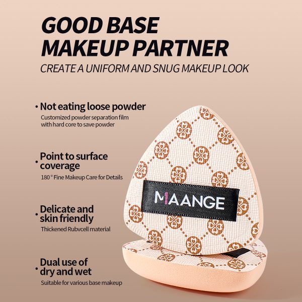 MAANGE New Design 20pcs Makeup Brushes Kits  15PCS Powder Puff Eyes Facial  Professional Makeup Brush Set