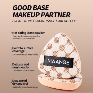 MAANGE Professional 10pcs Makeup Brush Set 7pcs Powder Puff Eyes Facial  Brush Soft Blush Brushes Eco Cosmetic Makeup Brush Set - 图片 9