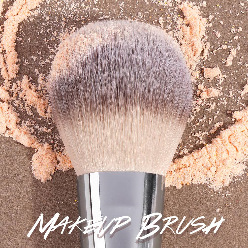 MAANGEProfessional 7pcs Makeup Brush Set Foundation Loose Powder Blush Eyeshadow Brush 7 Pcs Facial Makeup Brush Set - 图片 4