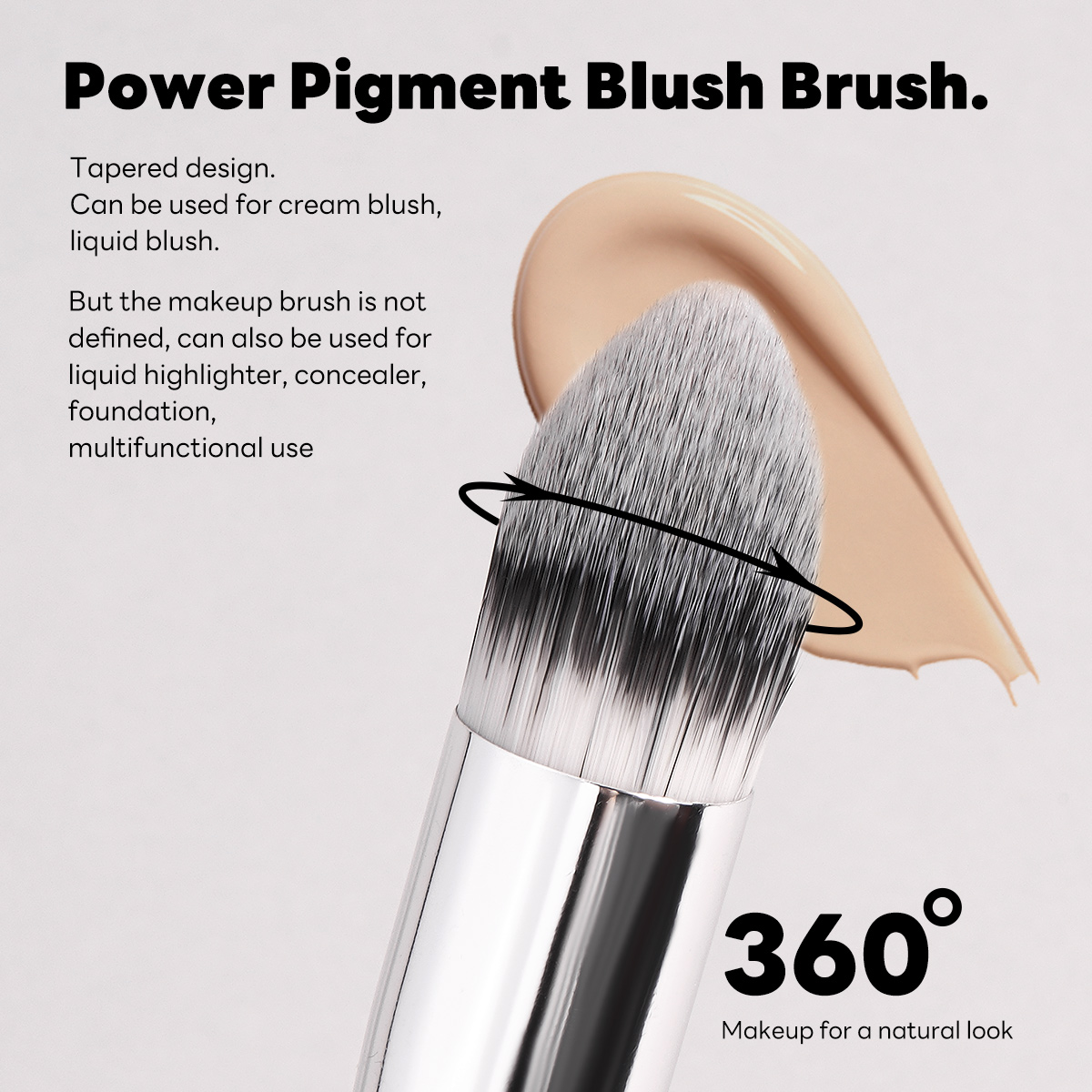 MAANGE Professional Makeup Set 18pcs Luxury Eyeliner Eyebrow Foundation Concealer Face Brushes Makeup Brush Set - 图片 2
