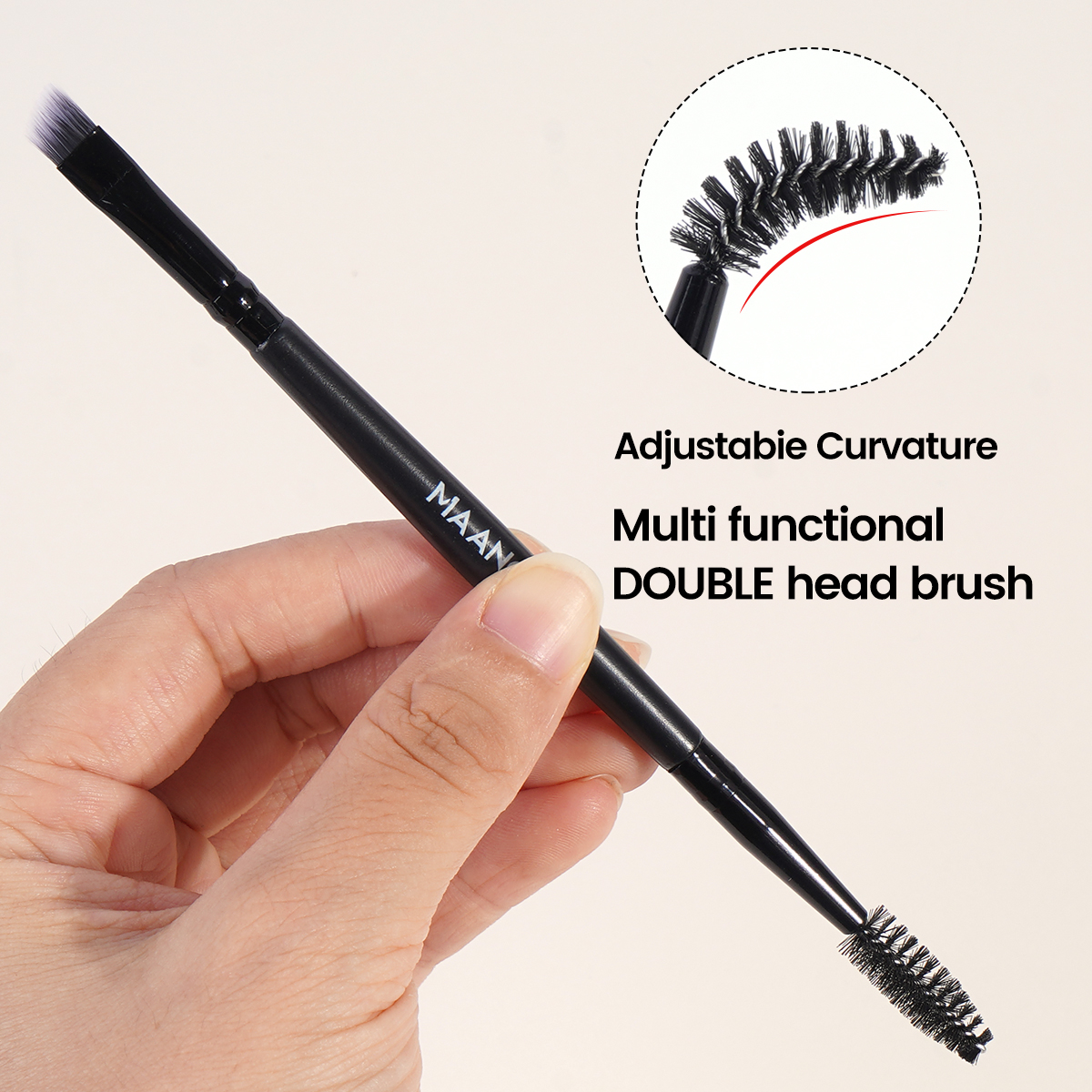 MAANGE Professional 11pcs Eye Makeup Brush Eyeliner Eyeshadow Brush Foundation Concealer Custom Logo Eye & Face Makeup Brushes - 图片 5