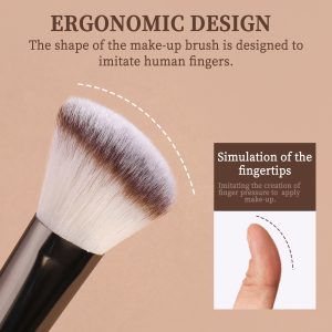 MAANGE Professional Makeup Set 18pcs Luxury Champagne Eyeliner Eyebrow Foundation Concealer Face Brushes Makeup Brush - 图片 4