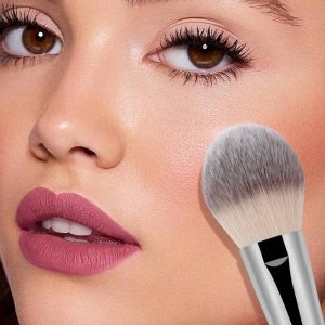 MAANGEProfessional 7pcs Makeup Brush Set Foundation Loose Powder Blush Eyeshadow Brush 7 Pcs Facial Makeup Brush Set - 图片 3