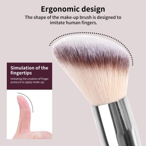 Professional Quality Multi-Purpose Synthetic Hair Makeup Brush Comfortable Soft High-Lightening Color Facial Makeup Brush Set - 图片 3