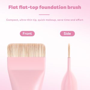 MAANGE Private Label OEM&ODM Facial Makeup Tools 2PCS Massage Makeup Brush 5PCS Powder Puff False Eyelashes Makeup Brushes - 图片 5