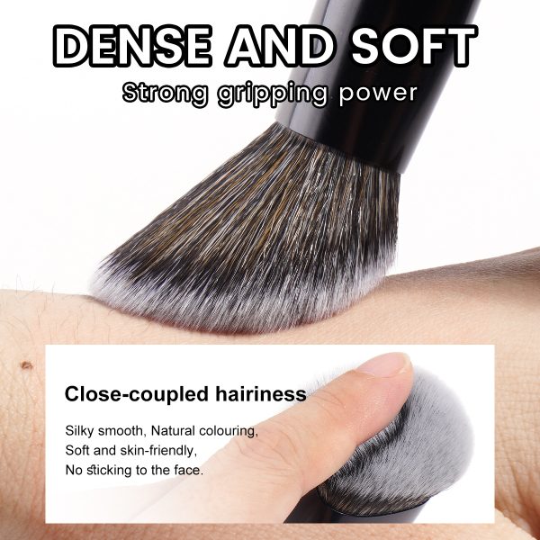 Hot Selling 2PCS Custom Logo Foundation Makeup Brushes  Professional Makeup Tools for Women Makeup Brushes