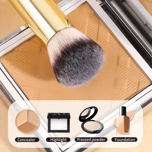 MAANGE Wholesale New Arrival Professional 13Pcs  Makeup Brushes 12 Powder Puff Customized OEM&ODM Facial Makeup Brush - 图片 4