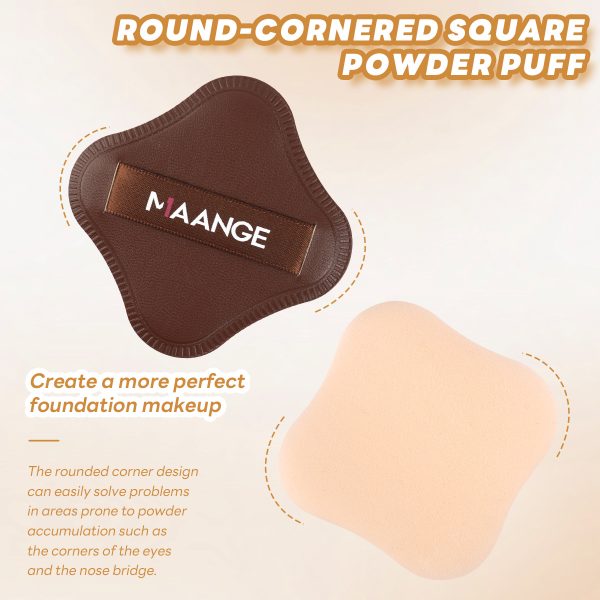 MAANGE Custom Logo Wholesale 20pcs Make up Brush 5pcs Powder Puff  Private Label Professional Facial Makeup Brush Set