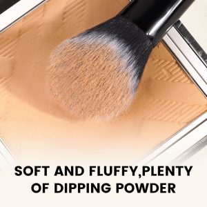 Hot Selling 2PCS Custom Logo Foundation Makeup Brushes  Professional Makeup Tools for Women Makeup Brushes - 图片 5