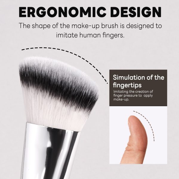 MAANGE Professional Makeup Set 18pcs Luxury Eyeliner Eyebrow Foundation Concealer Face Brushes Makeup Brush Set