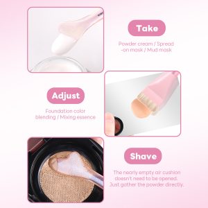 MAANGE Wholesale Facial Makeup Tools 2PCS Makeup Brush 5PC Powder Puff Foundation Palette False Eyelashes Makeup Brush Set - 图片 11