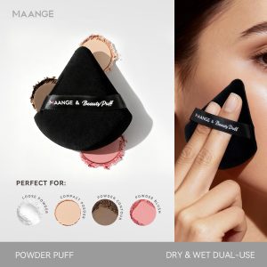 MAANGE Professional 3pcs Makeup Brush Foundation Powder Blush Concealer Highlighter Cosmetic Professional Makeup Brush Set - 图片 4