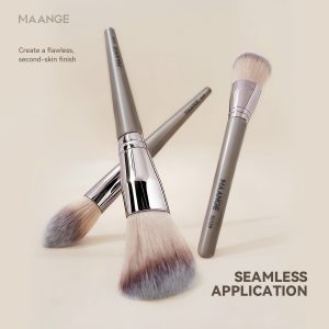MAANGE 9 Pieces Multi-functional Makeup Brush Set Eyeshadow Powder Powder and Base Liquid Brush - 图片 4