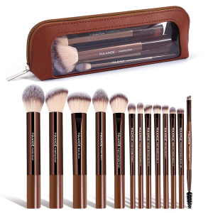 MAANGE Wholesale Professional 13pcs Makeup Brushes Foundation Blush Contouring Eyeshadow Brush Facial Cosmetics Brush Set