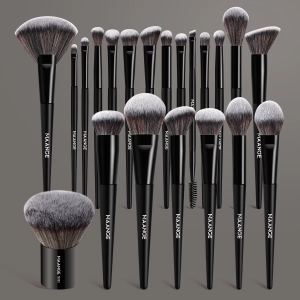 professional makeupbrushes Wholesale Customized Logo Professional Makeup Brush Set Synthetic Vegan 21pcs Makeup Brush Set