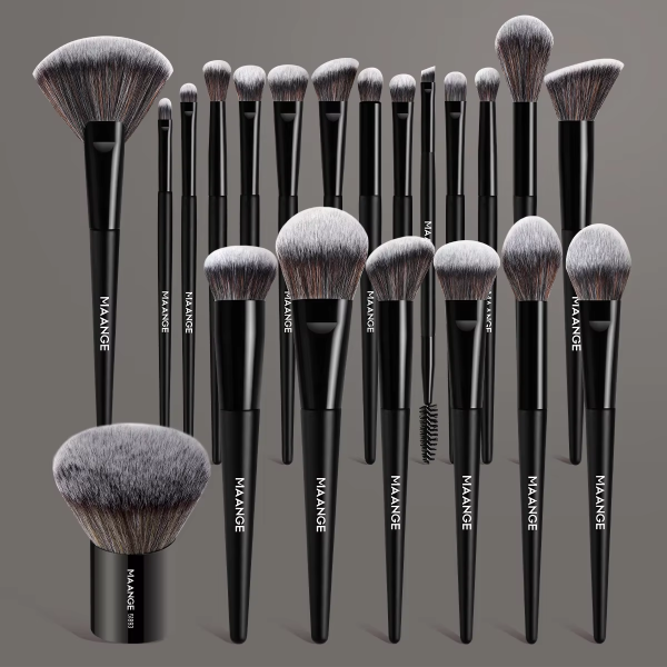 professional makeupbrushes Wholesale Customized Logo Professional Makeup Brush Set Synthetic Vegan 21pcs Makeup Brush Set