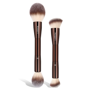 Hot Selling 2PCS Custom Logo Foundation Makeup Brushes Professional Makeup Tools for Women