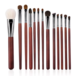 MAANGE Wholesale 13pcs Animal Hair Makeup Brush Set Soft High Quality Hair Blush Powder Brush Concealer Makeup Brush Set