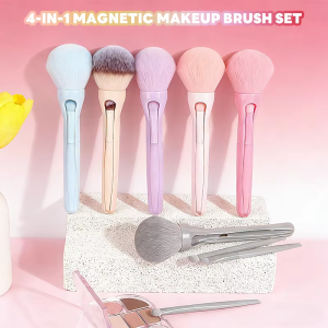 MAANGE New Arrival 4-in-1 Custom OEM&ODM 4-in-1 Single Makeup Brush High-quality Multi-purpose Professional Facial Makeup Brush