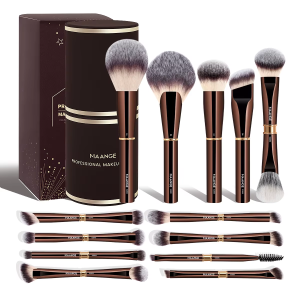 Professional 13PCS Makeup Brush Set Face Powder Foundation & Concealer Concealer Blush Contouring Makeup Brush Set