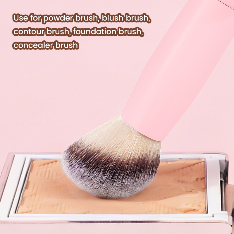 MAANGE Wholesale Custom OEM&ODM Double-ended Makeup Brush Loose Powder Blush Silicone Lip Brush Professional Makeup Brush - 图片 4