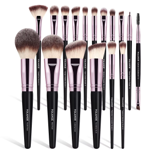 MAANGE 17 PCS Professional Complete Makeup Brush Set Private Label & ODM Face Application Brush Set